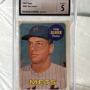 1969 Topps Tom Seaver #480  CSG 5